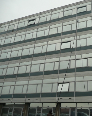 We have been window cleaning Tolworth Tower for 22 years